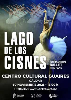 El Centro Cultural Guaires acogerá el 30 de noviembre el ballet clásico &#039;El Lago de los Cisnes&#039;