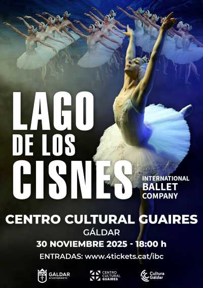 El Centro Cultural Guaires acogerá el 30 de noviembre el ballet clásico &#039;El Lago de los Cisnes&#039;