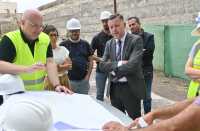 Avanza la construcción del nuevo parque urbano