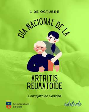 El Ayuntamiento de Telde se tiñe de verde para visibilizar el Día Nacional de la Artritis Reumatoide