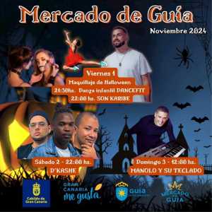 El Gastromercado de Guía ofrece música y ocio  para disfrutar del largo fin de semana festivo