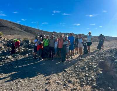 Mogán y el Club Noruego celebran  una nueva jornada de limpieza