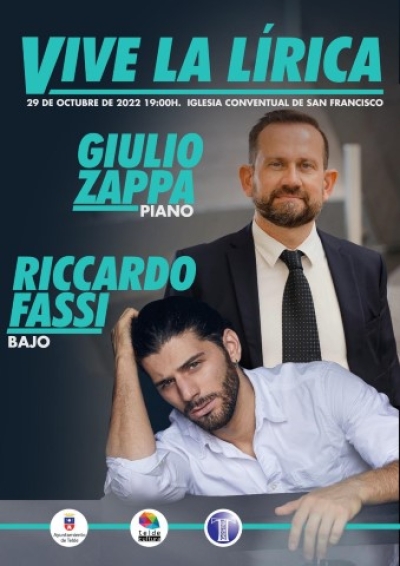 Giulio Zappa y Riccardo Fassi protagonizan este sábado una nueva sesión del ciclo ‘Vive la lírica’ en San Francisco