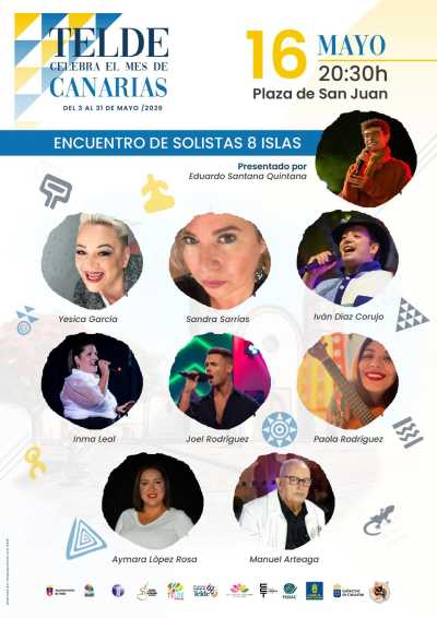 Telde celebra el ‘Encuentro de Solistas 8 Islas’ dentro del Mes de Canarias 2026