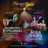 El espectáculo ‘Recordando a Juan Gabriel’ llega hoy jueves a Guía de Gran Canaria dentro del programa festivo de navidad