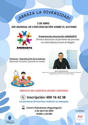 El 2 de abril se presenta la primera asociación de familiares de personas  con diversidad funcional de Mogán