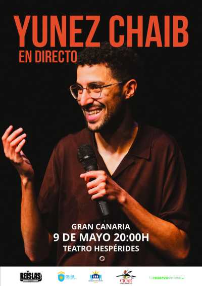 Últimas entradas para disfrutar del espectáculo ‘En Directo’ de Yunez Chaib en el Teatro Hespérides de Guía