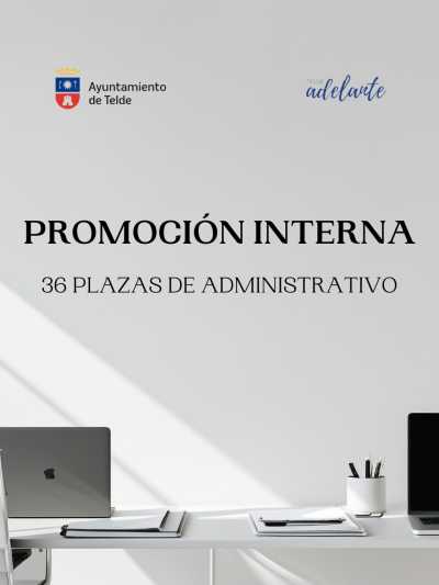 Telde hace efectiva la promoción interna publicando las bases para 36 plazas de administrativo