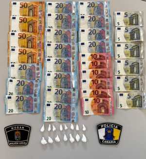 La Policía Local de Mogán detiene a un hombre por menudeo de droga en Arguineguín