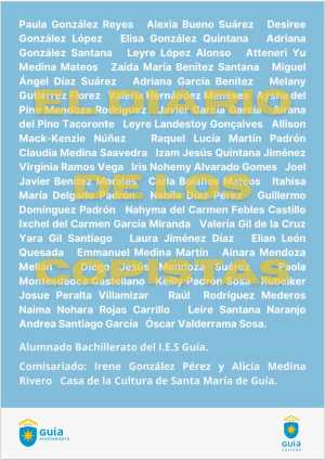 La Casa de la Cultura de Guía acoge la exposición ‘El diario de los copistas’