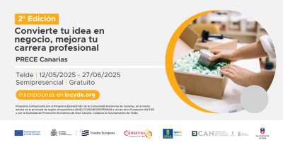 Telde acoge la segunda edición del programa ‘Prece Canarias: Convierte tu idea en negocio, mejora tu carrera profesional’