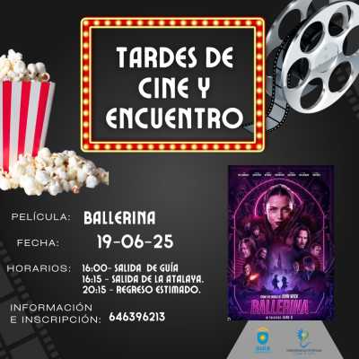 Las “Tardes de Cine y Encuentro” de la Universidad Popular de Guía permitirán disfrutar de la película ‘Ballerina’