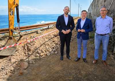 Comienzan las obras de rehabilitación de la red de saneamiento y de asfaltado del Camino de El Frontón