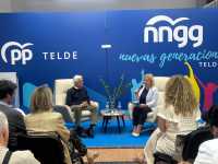 “El Partido Popular de Telde celebra un encuentro con afiliados junto al presidente insular Carlos Sánchez