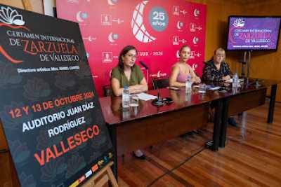 Una treintena de voces de diversas nacionalidades acceden a la semifinal de la XII edición del Certamen Internacional de Zarzuela de Valleseco