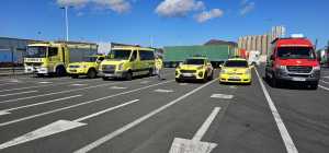 El dispositivo de emergencias viaja a Valencia esta noche en un avión fletado por el Gobierno de Canarias