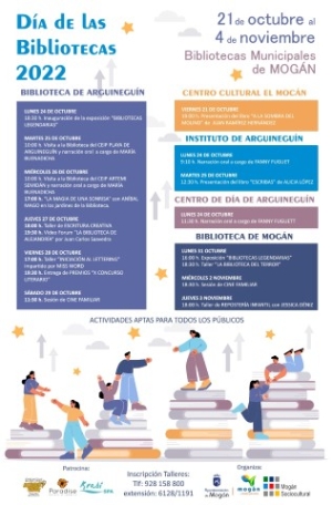 Mogán celebra el Día de las Bibliotecas con actividades y concurso literario