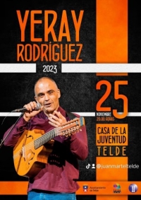 La Casa de la Juventud acoge un concierto del poeta e improvisador Yeray Rodríguez