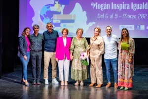 Mogán reconoce a Josefa Saavedra, empresaria en activo más longeva del municipio