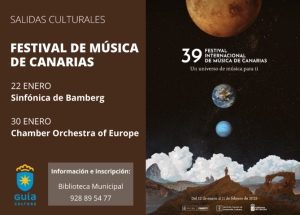 La Concejalía de Cultura organiza diversas salidas para disfrutar del Festival Internacional de Música de Canarias