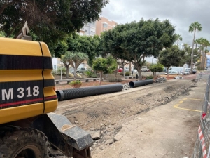 El Ayuntamiento inicia los trabajos para mejorar la red de pluviales en La Herradura