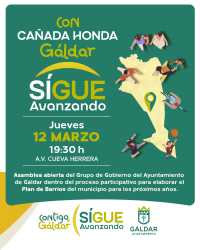 Cañada Honda celebra este jueves su asamblea abierta del itinerario ‘Contigo, Gáldar Sigue Avanzando’