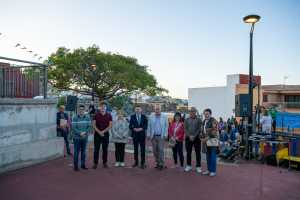 El Ayuntamiento inaugura el nuevo alumbrado público en la Plaza &#039;Panchito Reyes&#039; de Las Majadillas