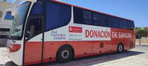 El SCS anima a la población a colaborar con la donación de sangre en todos los puntos fijos y móviles del Archipiélago