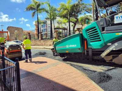 El Plan de Asfaltado de Telde comienza este lunes con los primeros trabajos en Caserones y Jinámar