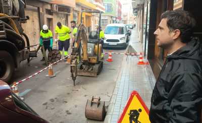 Aguas de Telde actúa para resolver los problemas de filtraciones en dos edificios de la calle Viera y Clavijo