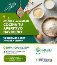 Gáldar ofrece el taller ‘Cocina tu aperitivo navideño’
