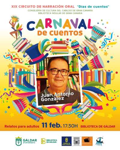 ‘Carnaval de cuentos’ para adultos llega a la Biblioteca de Gáldar