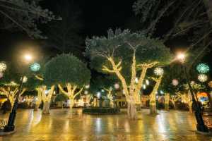 La Plaza de Santiago acoge viernes y sábado la grabación de los especiales de Nochebuena y Nochevieja de Tenderete de TVE