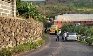 La Policía Local de Gáldar interviene en el siniestro vial de una bicicleta en Los Quintanas