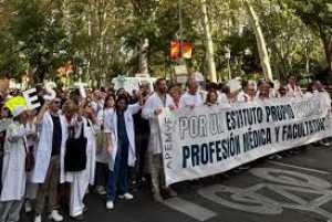 El seguimiento de la huelga de médicos fue este lunes del 7,8 por ciento en las instituciones del SCS