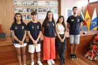 Cinco jóvenes de Ingenio plasman su talento en varias comunicaciones presentadas en el Campus de Etnografía y Folclore