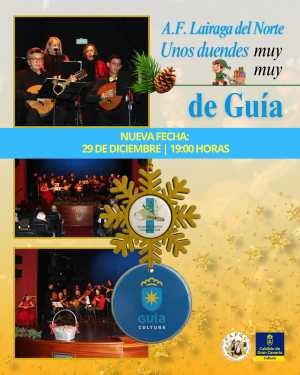 La A.F. Lairaga del Norte retoma el cuentacuentos navideño ‘Unos duendes muy, muy de Guía’ el próximo lunes en el Teatro Hespérides