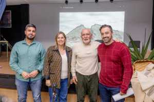 El alcalde de Telde da la bienvenida a Montaña Rajada y reafirma el compromiso institucional de acabar con el abandono del patrimonio cultural