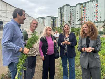 Los Huertos Urbanos de Jinámar reconocen la trayectoria de sus impulsores