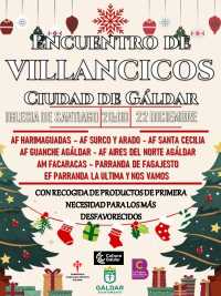 Gáldar canta su Navidad con el Encuentro de Villancicos en el Templo Santuario de Santiago Apóstol