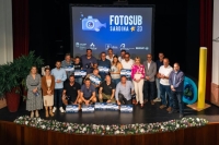 Los equipos formados por Arturo Telle y Davinia Hernández y Tanausú Motas y Raúl Socorro triunfan en el FotoSub Sardina 2023