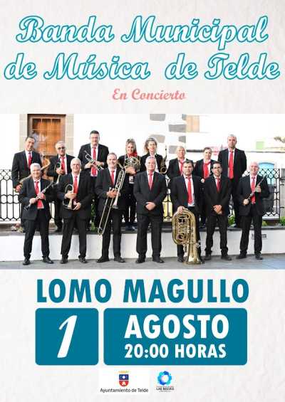 La Banda Municipal de Música de Telde celebra su tradicional concierto en honor a Nuestra Señora de Las Nieves