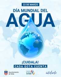 El Ayuntamiento de Telde conmemora el Día Mundial del Agua