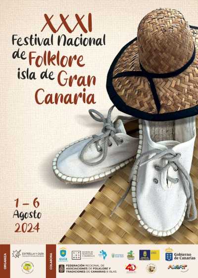 El XXXI Festival Nacional de Folklore Isla de Gran Canaria se celebra este sábado  en Guía en el marco de sus fiestas patronales de La Virgen