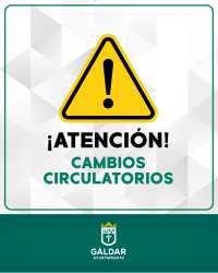 Cambios circulatorios en la mañana de este martes en la calle Cristóbal Colón por trabajos de jardinería