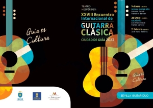 El concierto de Sevilla Guitar Dúo  ‘Música andaluza para dos guitarras’ abre este sábado el XXVIII Encuentro Internacional de Guitarra Clásica Ciudad de Guía