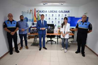 Gáldar dota de un dron a su Policía Local e incorpora nuevo equipamiento electrónico y de emergencias