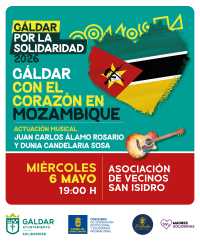 Gáldar organiza una gala solidaria en San Isidro para recaudar fondos para escuelas en Mozambique
