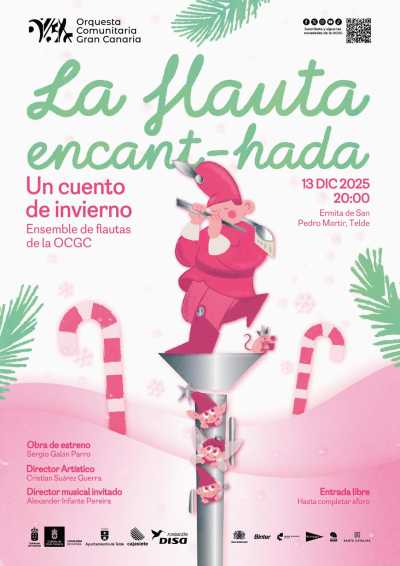 El Ensemble de Flautas de la OCGC presenta “La flauta encant-hada”, en Telde