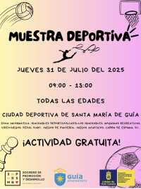 La Ciudad Deportiva de Guía se transformará el 31 de julio en el lugar más loco y divertido de Gran Canaria